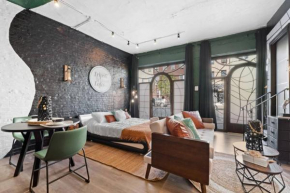 Hot Bushwick Location- Art Studio with Roof Terrace at 